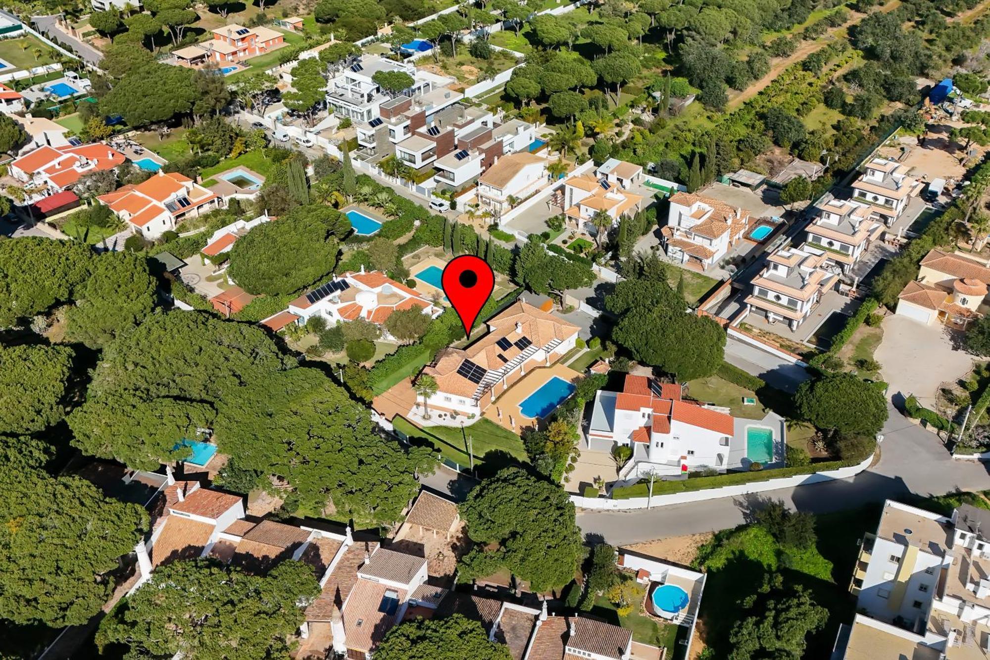 Exclusive Villa Toulouse With Pool In Falesia Algarve Albufeira Luaran gambar